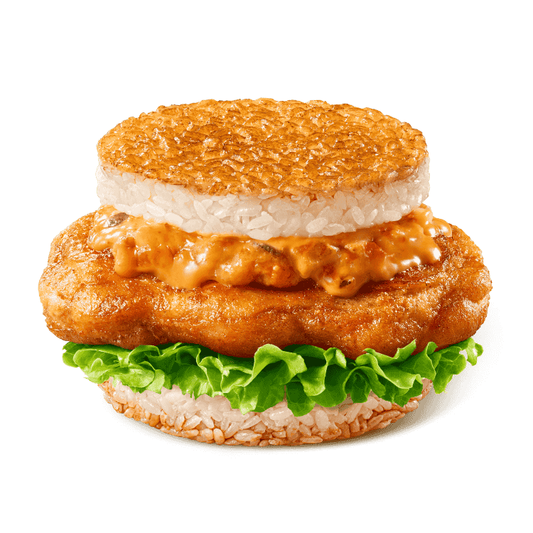 [餐饮单品]-德克士-油焖鸡黄金米汉堡